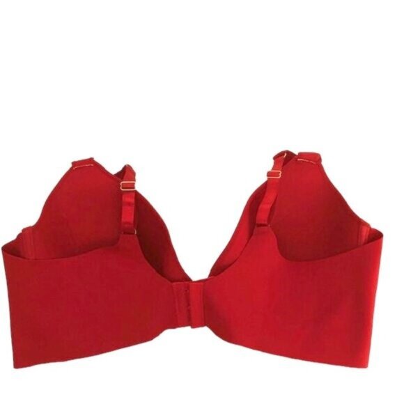 Jessica Simpson Women’s Full Figure Red Underwire Bra 42C - Picture 7 of 8